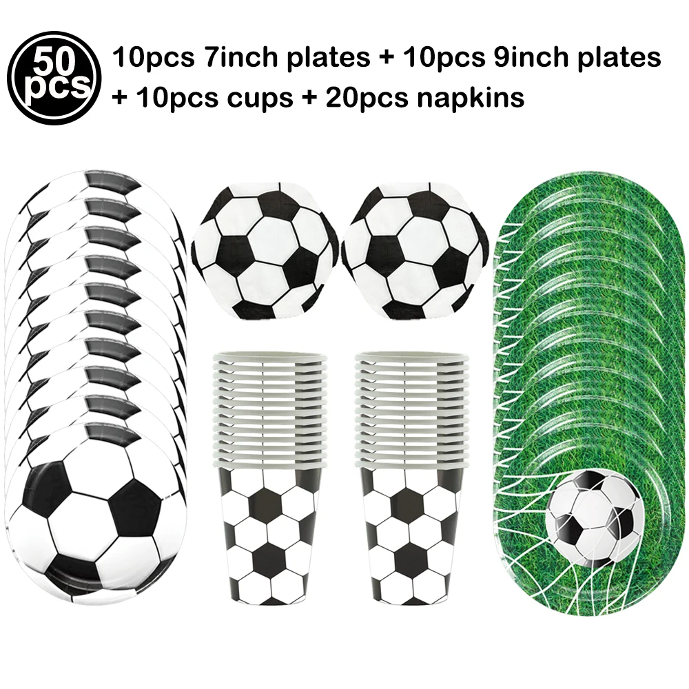كرة القدم المناديل الورقية لكرة القدم المتاح كوكتيل المناديل لكرة القدم موضوع عيد ميلاد الزفاف استحمام الطفل لوازم الحفلات #5