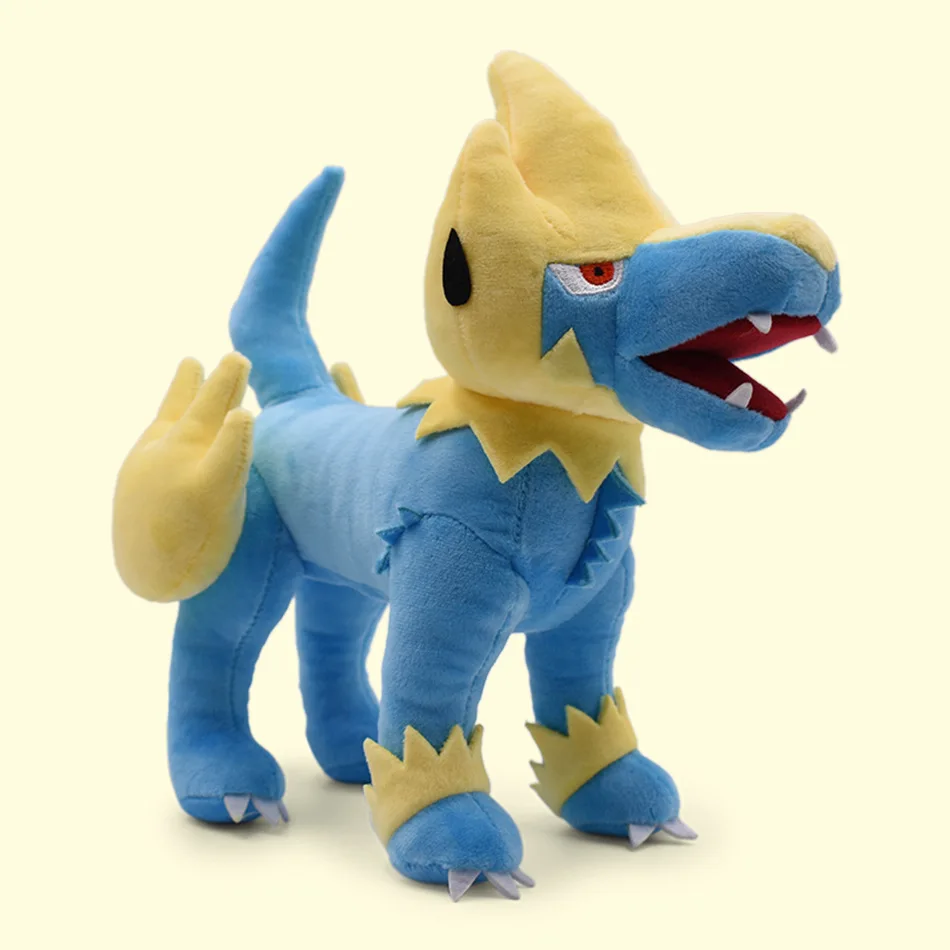 Pokemon Manectric Pluche Knuffels Staande Elf Pop Kussen Home Decor Speelgoed Verjaardagscadeau voor kinderen Vrienden