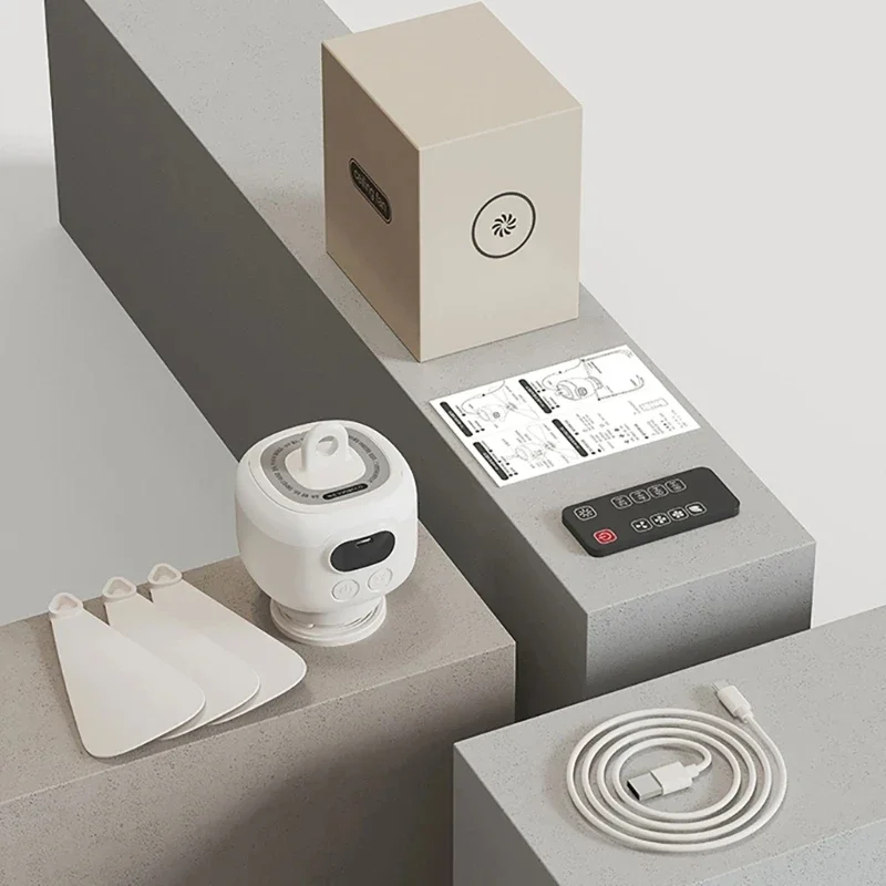 Ceiling Fan Portable Camping Tent Ceiling Canopy Fan 8000mah Rechargeable Wireless Fan Air Circulators with Remote Control Light