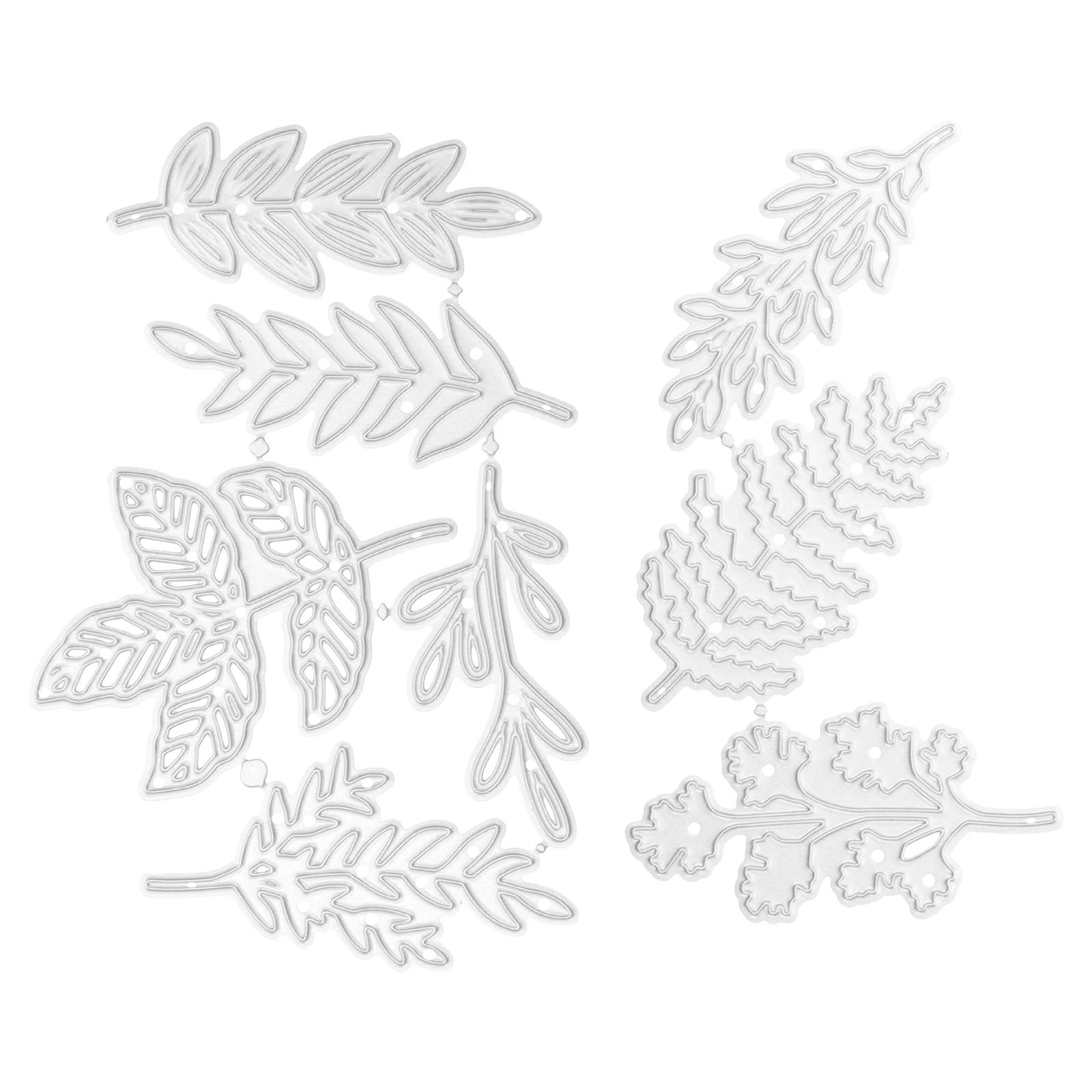 

Leaf Shaped Carbon Steel Cutting Die Diy Scrapbooking Embossing Reusable Metal Stencils Card Making Tool Party Crafts