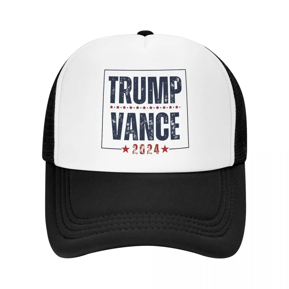 

Trump Vance Presidential Election 2024 Mesh Trucker Hat Trendy Unisex Cooling Mesh-back Sun Caps Adjustbale For Casual Headwear