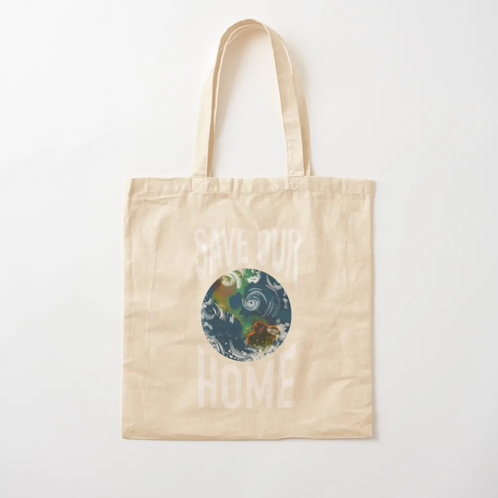 Save Our Home Tote Bag Handbags women custom bags Women's shopper bag tote bag university