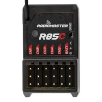 RadioMaster R85C 5CH 2.4GHz 4 in 1 Multi protocol PWM Receiver with External Antenna High Performance for Parts