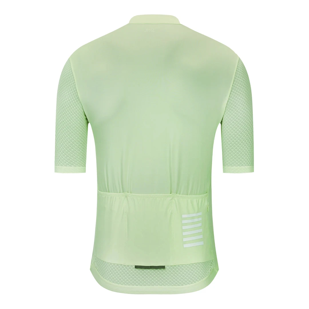 YKYWBIKE Sommer Herren Pro Radtrikot Atmungsaktive MTB Shorts Ärmel Fahrradbekleidung Taschen Mountainbike Rennrad – Detail 23