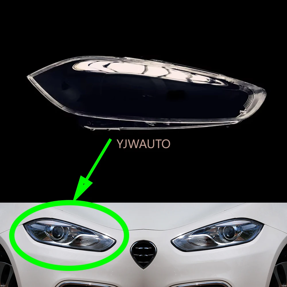 

For Fiat Viaggio Linea Ottimo 2012 2013 2014 2015 2016 2017 Headlight Cover Car Headlamp Lens Replace Front Lampshade Auto Shell