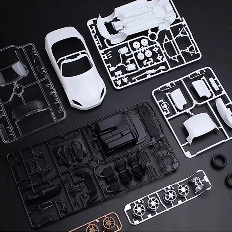 طامية البلاستيك تجميع مقياس السيارة أطقم منمذجة 24245 S2000 سيارة رياضية 1/24 لعبة لتقوم بها بنفسك جمع هدية