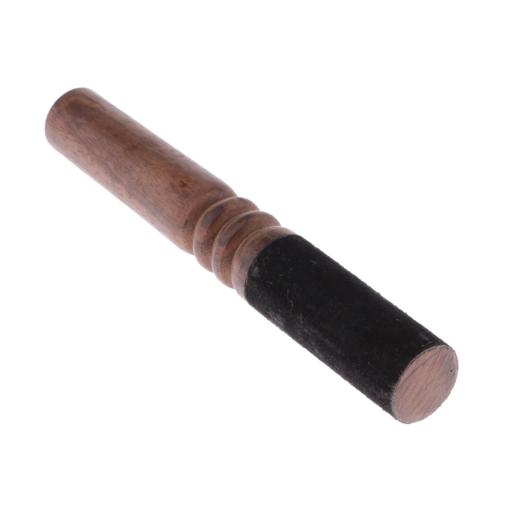 Wooden Striker Mallet Handmade Tibetan Singing Bowls Striker Long Handle Meditation Tool for Buddhism Practice