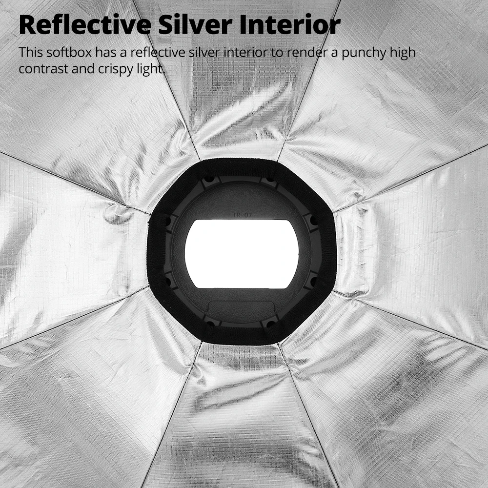 Ambitful 65cm 90cm Speedlite Portable Octagon Umbrella Softbox + Honeycomb Grid Outdoor Flash Soft Box for Godox yongnuo sidande