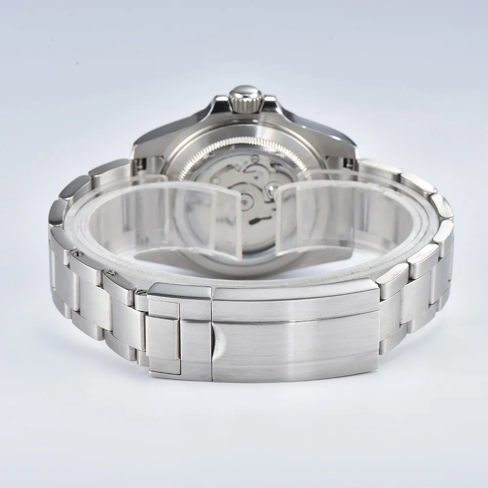 39mm GMT steel 24-hour bezel DC Luxury Brand watch with NH35 movement sapphire glass explorer watch case accessories