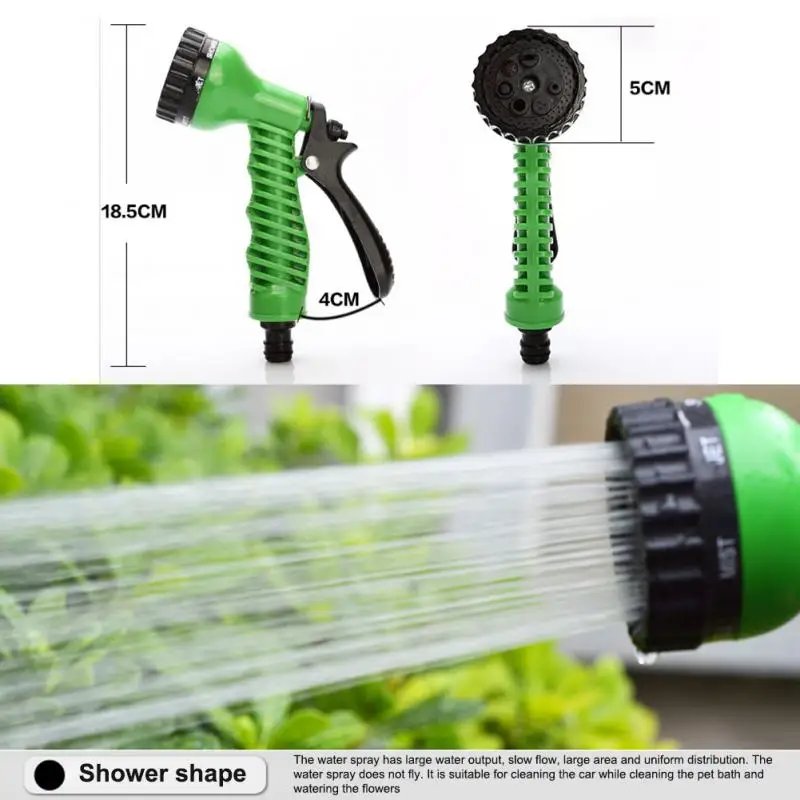 High Pressure Water Gun Car Wash Garden Adjustable Nozzle Anti Slip Watering Gun Lawn Hose Multifunction Irrigation Sprinkler 물총