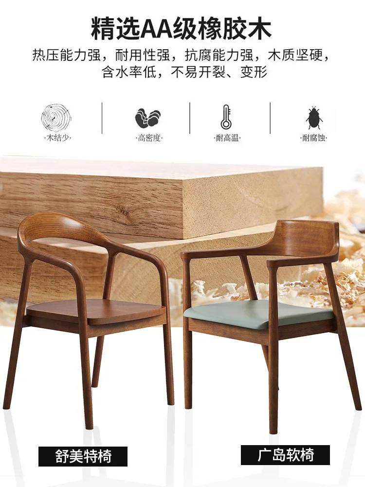 Solid Wood Dining Table Walnut Log Rectangular Table Coffee Nordic Luxury Simplicity Home Mesa De Jantar Table Modern Retro