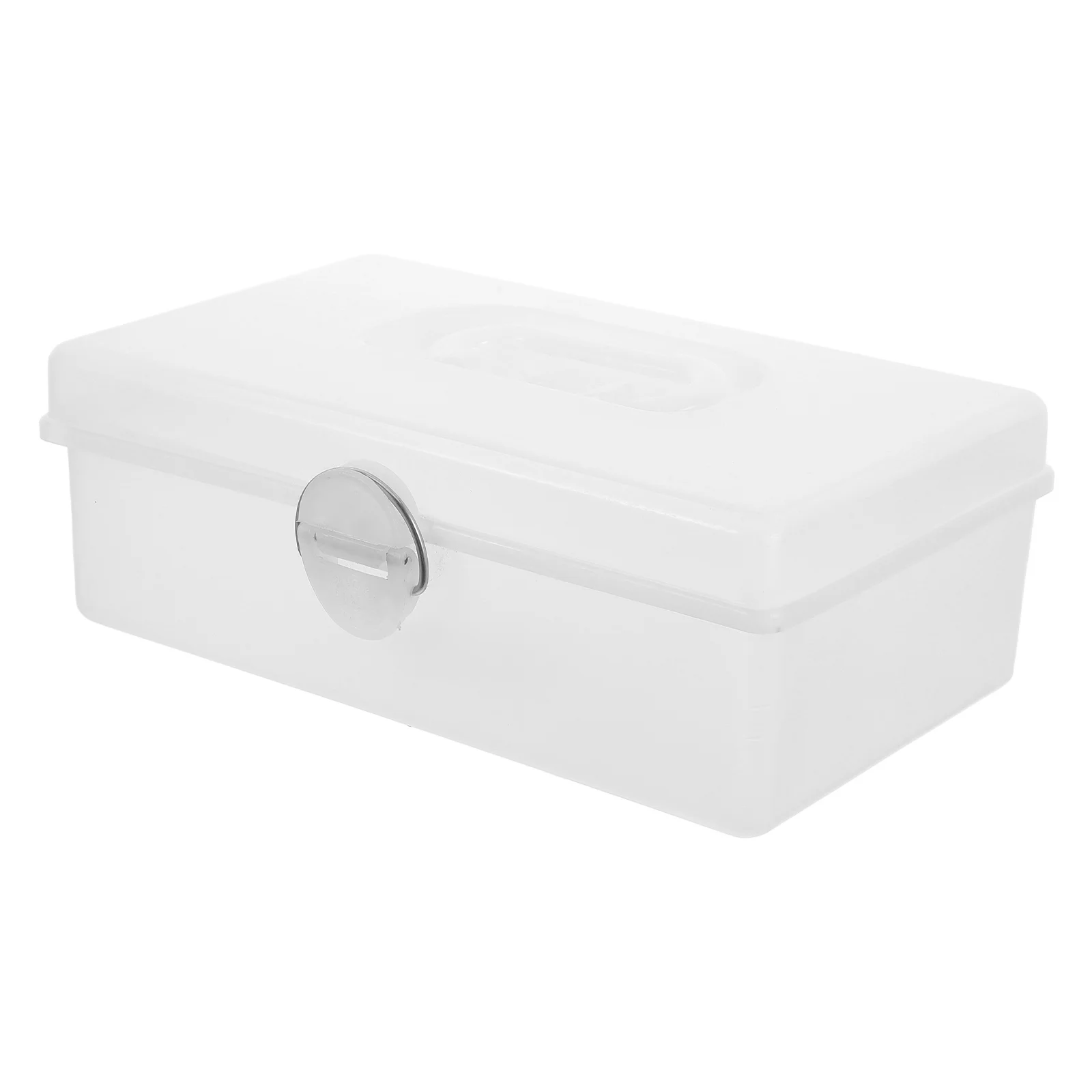 1pc Waterproof Plastic Mahjong Container Large Capacity Storage Holder Portable Mahjong Organizer Box Household Multifunctional
