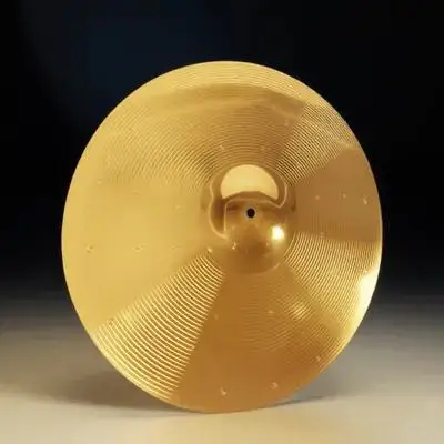 

Brass Alloy Drum Cymbal Sturdy Material Warm Balanced Timbre Jazz Drum Crash Cymbal Musical Instrument Cymbals for Drums