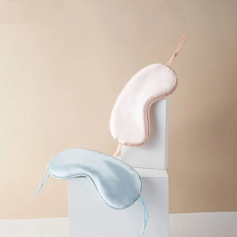 

Мягкая модная маска для сна с затенением, шелковая шелковая маска для ушей, шелковая маска для сна, вентиляция, дыхание, расслабляющие инструменты для ухода за глазами для мужчин