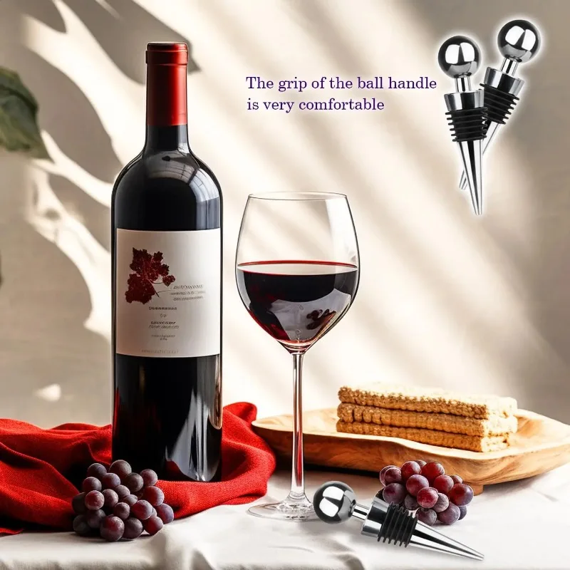 Plastic Bottle Stopper Wine Storage Twist Cap Plug Reusable 