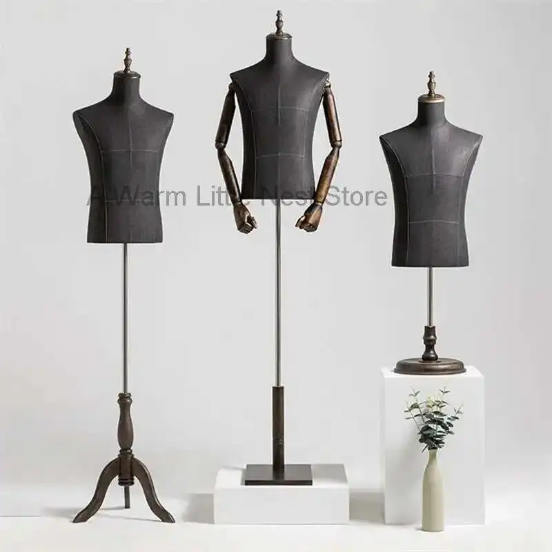 

Male Mannequins Body Props for Men's Clothing Store men's Body Display Rack Upper Body Suit Dress Window Dummy Mannequin Doll Z