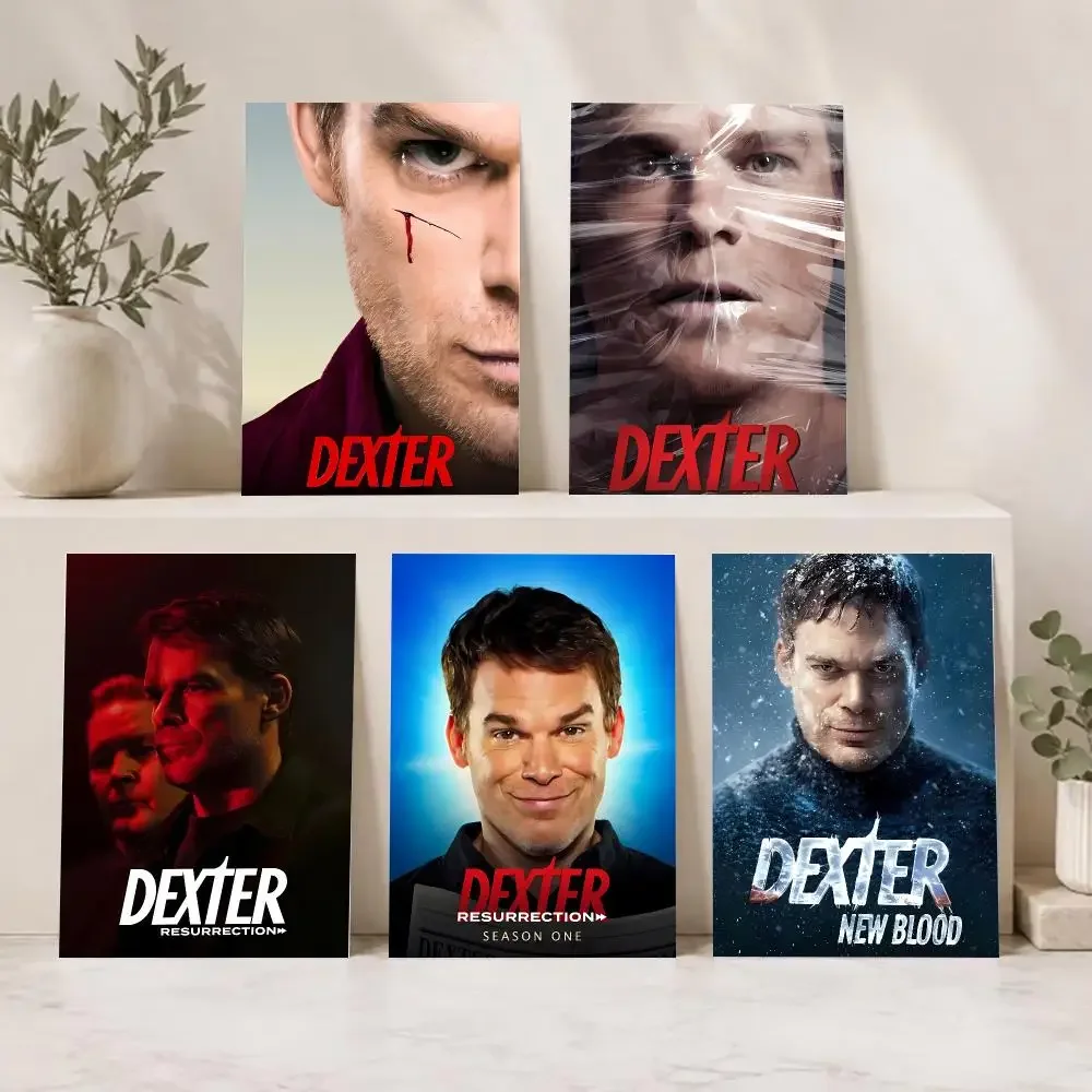 Dark Clever TV Series D-Dexter Resurrection Poster Series HD Wall Living Room Home Decor Gift