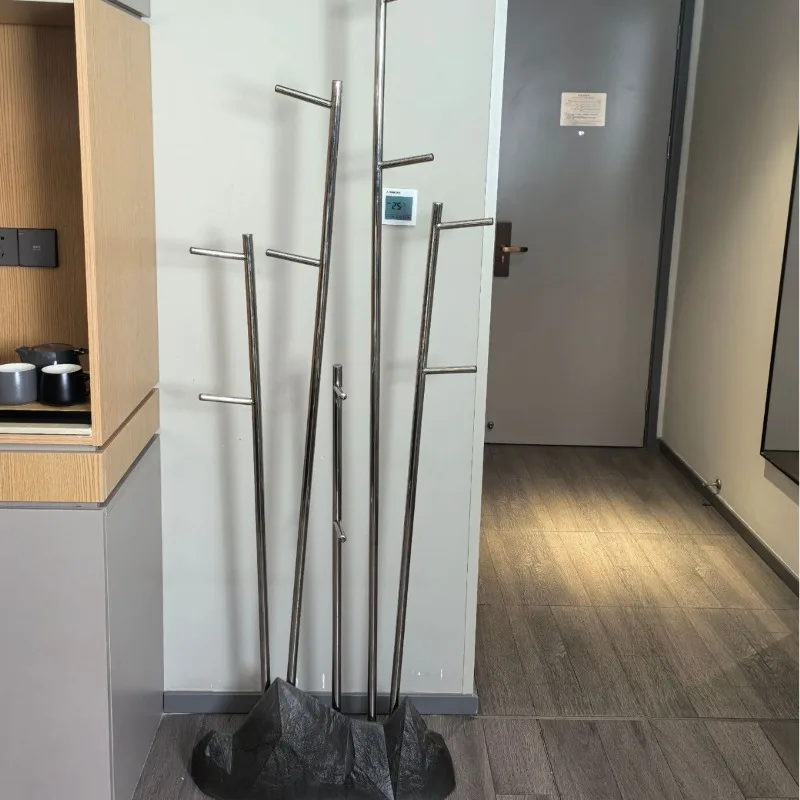 

Nordic light luxury high-end coat rack household hanger bedroom living room entrance hotel