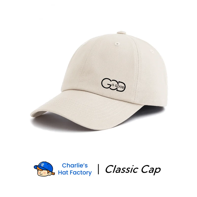 1 pc God is good Printed Baseball Cap, Stylish Trendy Classic Soft Sweatband Adjustable Size