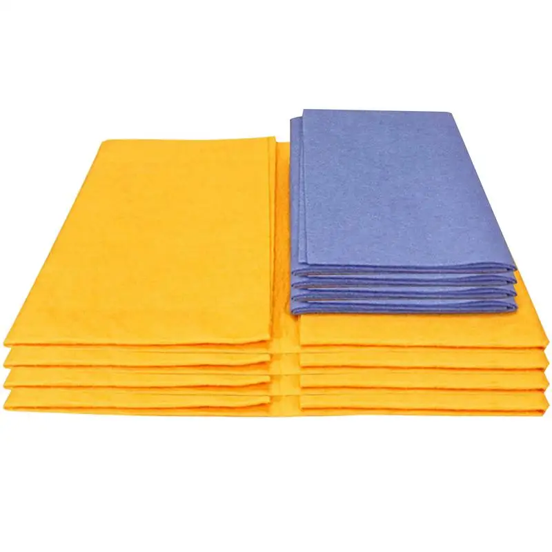 Shammy Chamois Towel Cloth Multi-Purpose Cleaning Shammy Drying Super Absorbent Cloth Cleaning Shammy Cloth Machine Washable For