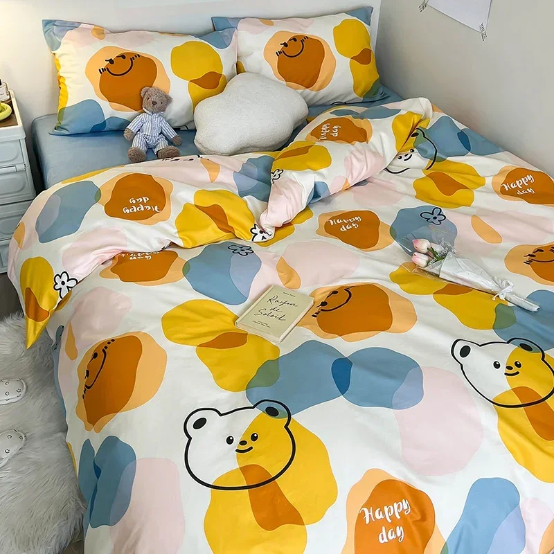 Minimalist Selling Beddings Sets Ultralight Luxury Comforter Aesthetic Bedding Set Kawaii Elegant Roupa De Cama Home Furniture