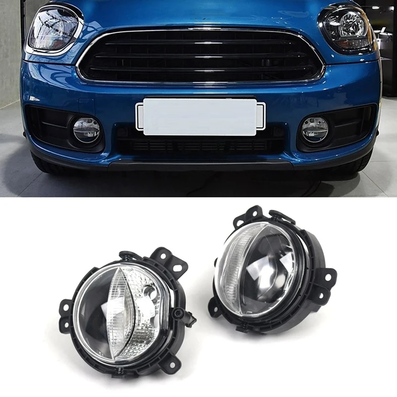 For BMW MINI COUNTRYMAN F60 Car Front Bumper Fog Light Cover No Bulb Replacement 63117409117 63117409118