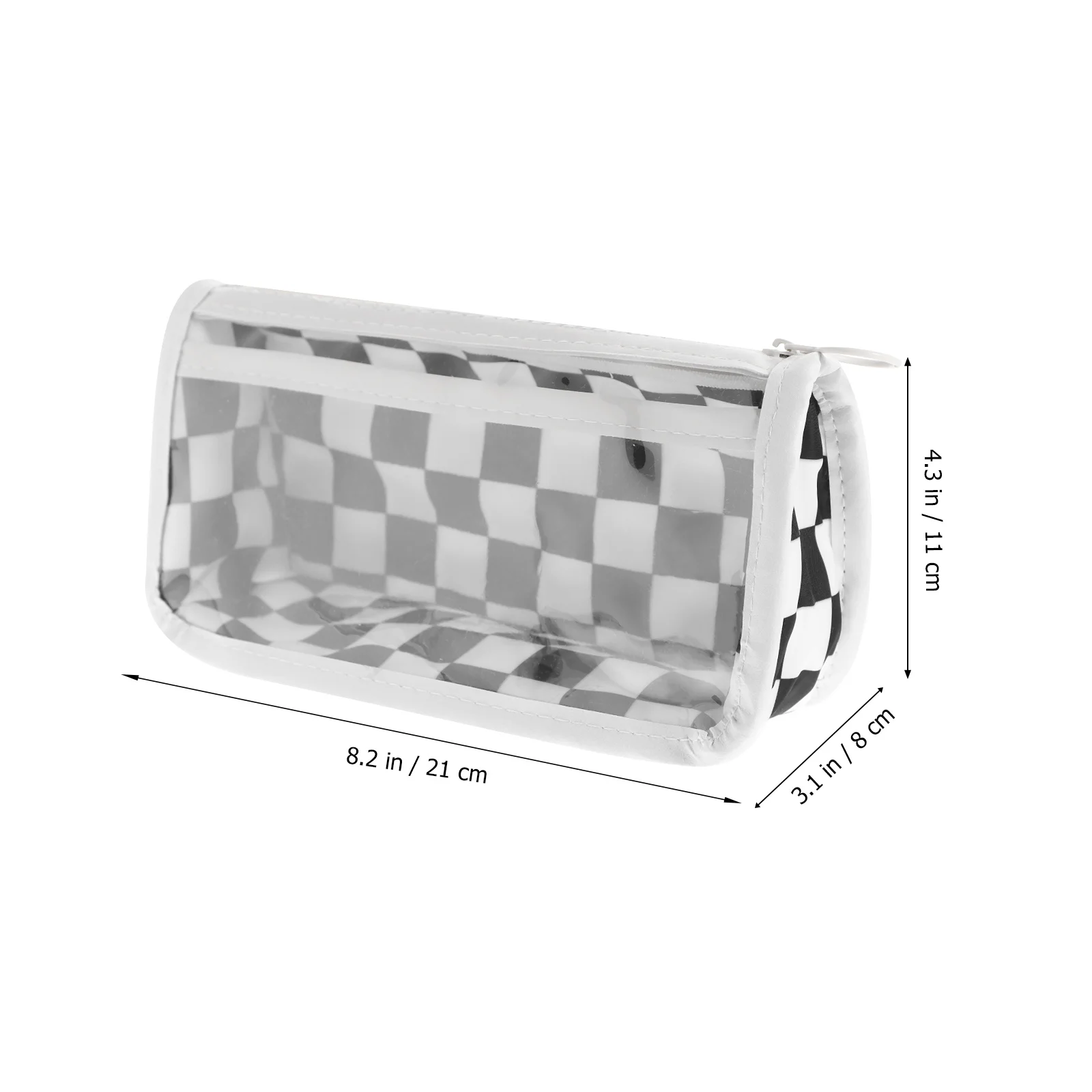 حقيبة أقلام رصاص على شكل شطرنج ذات سعة كبيرة منظم قرطاسية محمول للطلاب مقلمة تخزين اللوازم المكتبية المدرسية #4