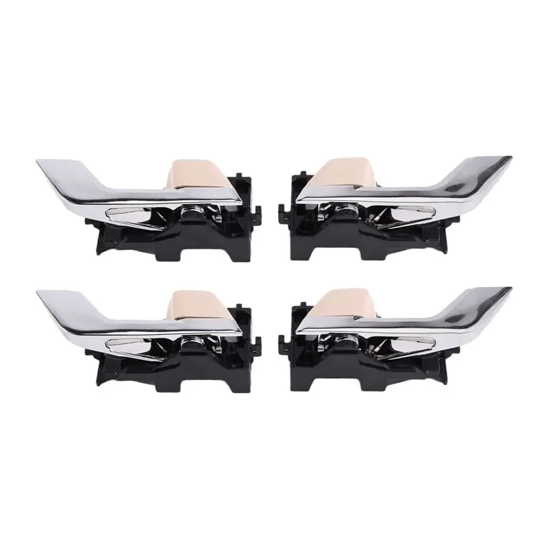 

4Pcs/ Set Front/Rear Inside Door Handle 69206-0N010/69205-0N010 For Toyota REIZ GRX13 2010-2017 Inner Door Handle Pull