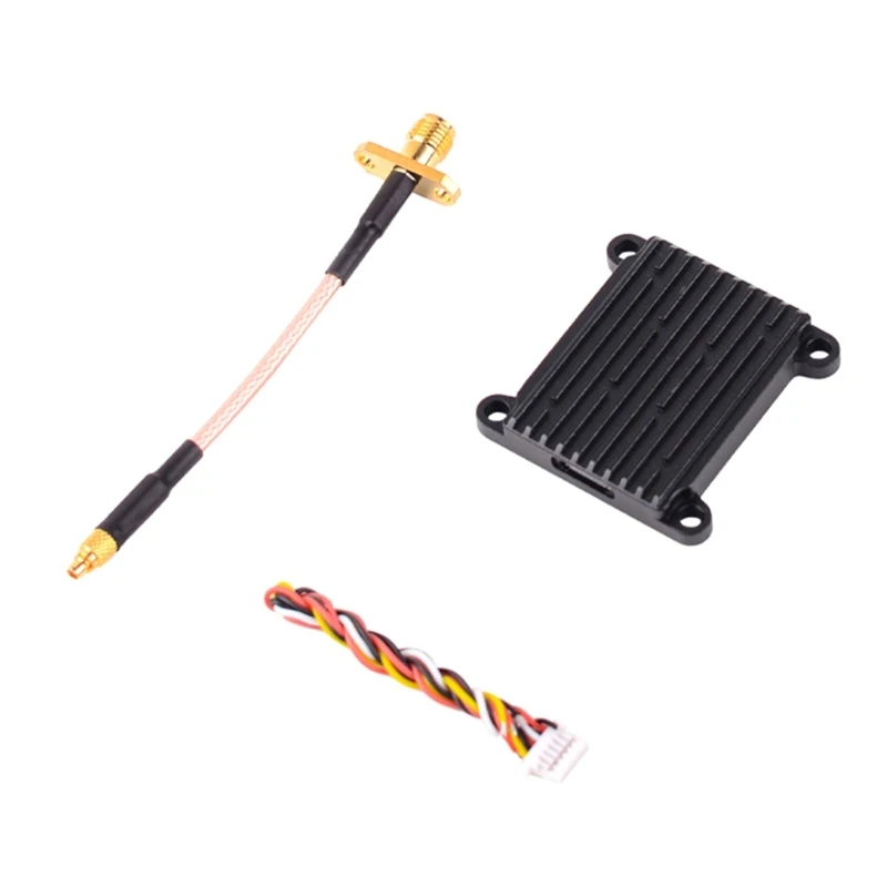 

FPV Video Transmitter 5.8Ghz 1.6W Adjustable Power 48CH Transmission for Drones