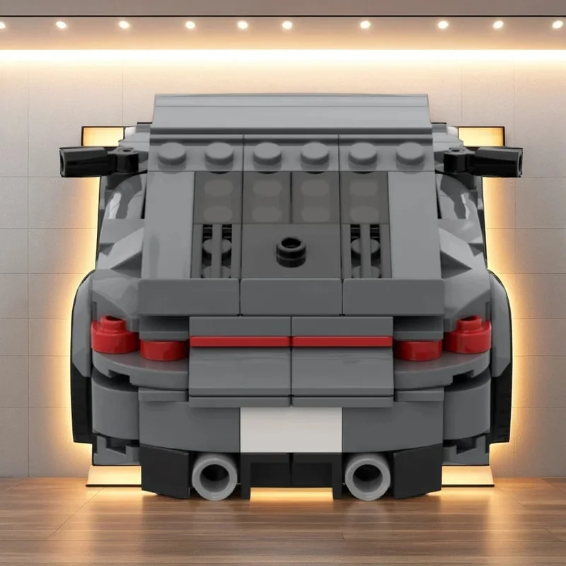 

311PCS MOC City Champions Super Car Sports 911 Turbo S 992 Model Technology DIY Assembly Building Blocks Display Birthday Gift