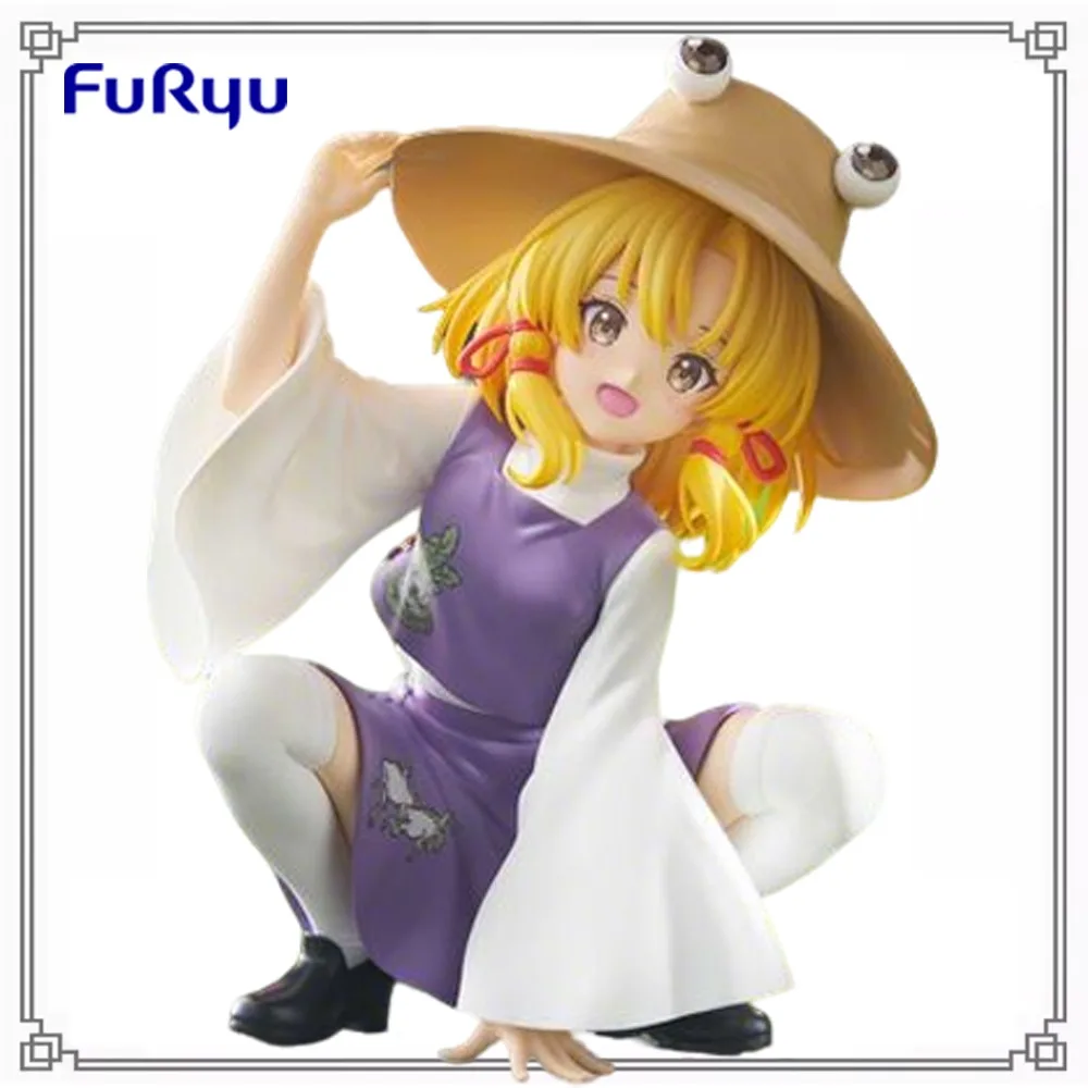 100% в наличии Оригинальная фигурка Furyu Noodle Stopper Touhou Project Мория Суоко, подарок на день рождения, модель-украшение, аниме-фигурка