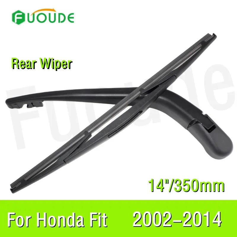 

Rear Wiper Blade For Honda Jazz / Fit 14"/350mm Car Windshield Windscreen Rubber 2001 2004-2008 2009 2010 2011 2012 2013 2017