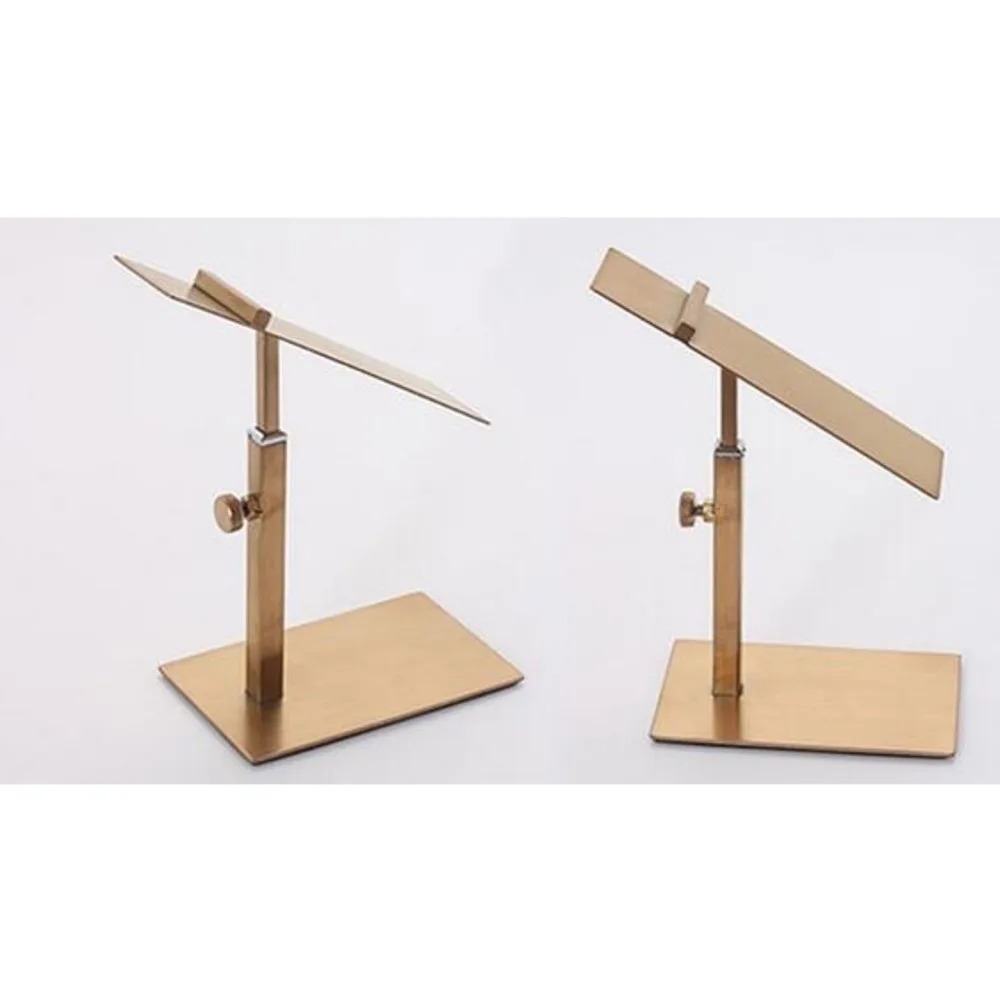 10Pcs Hot Koop Fashion Matte Rose Gold Rvs Schoen Display Houder Plank Schoenen Tentoonstelling Rack Stand