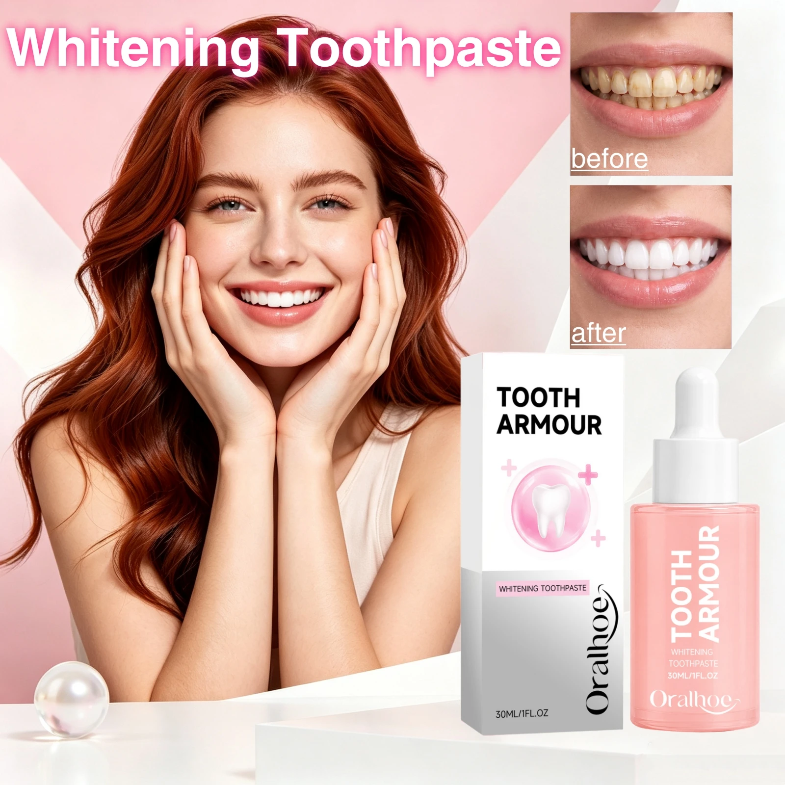 Teeth Whitening Serum - Niacinamide Whitening Serum Toothpaste Remove Stains