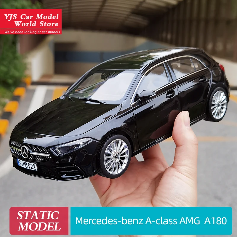 NOREV 1:18 2018 A-Class A180 hatchback alloy full open car model collection gift to friends and relatives