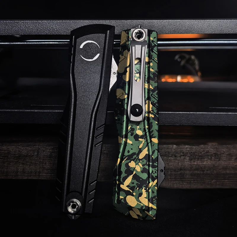

Карманный нож MICRO Luminary OTF SUREFIRE D2 с лезвием, рукоять из алюминия T6061, для активного отдыха, кемпинга, туризма, технологичный нож, универсальный инструмент EDC