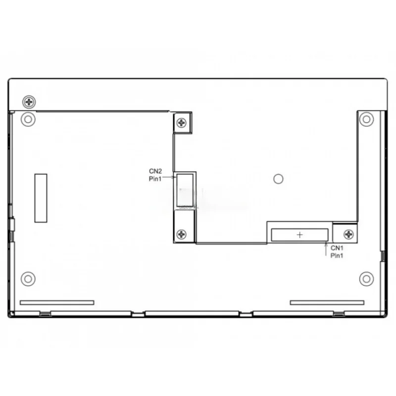TX18D35VM0AAB 7.0 polegadas 800*480 tela LCD industrial transporte rápido