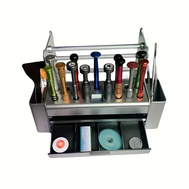 Multi-functional Maintenance Tool Storage Box Components Sorting Parts Box Screwdriver Storage Box Desktop Sorting Box