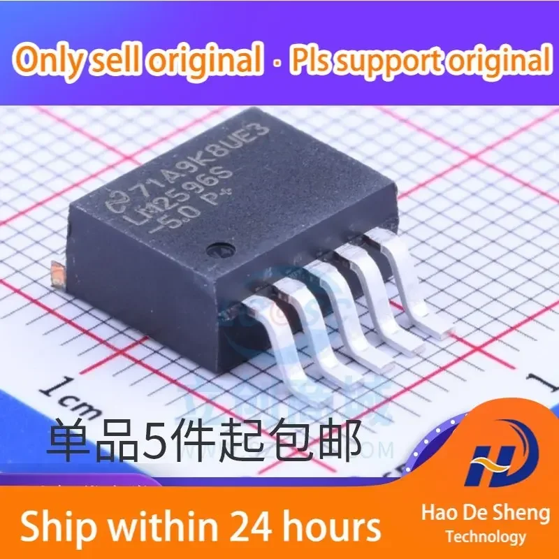 

10 шт./лот LM2596SX-5.0 LM2596S-5.0 TO263-5 IC новый оригинальный в наличии