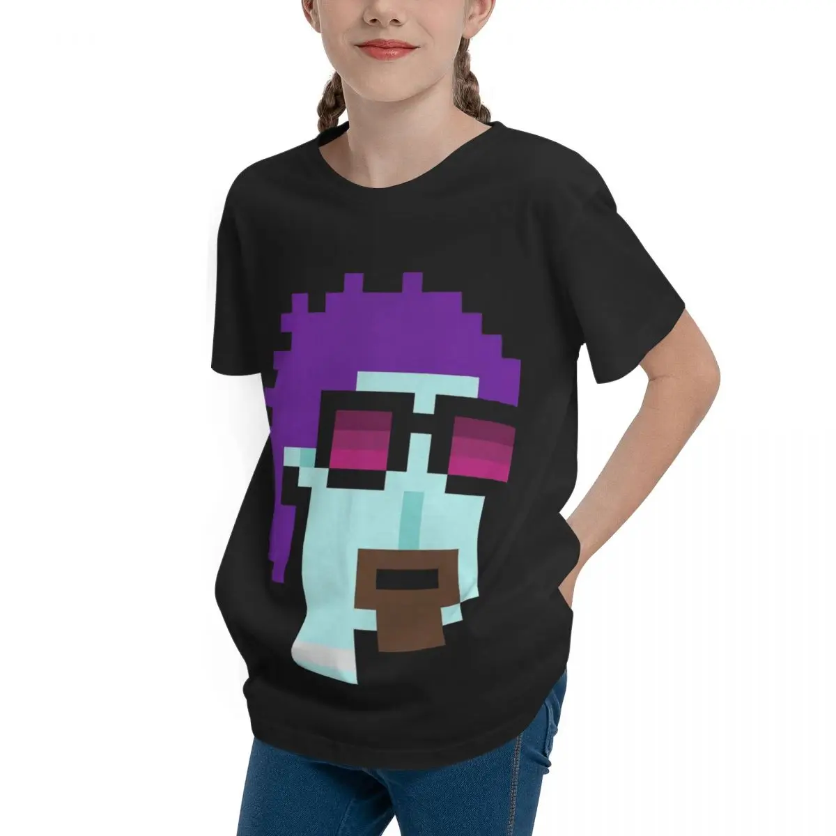 Harajuku Nft Alien CryptoPunk For Sale Teeanger Basic Short Sleeve T-Shirt Hot Sale Vintage Activity competition Humor Graphic