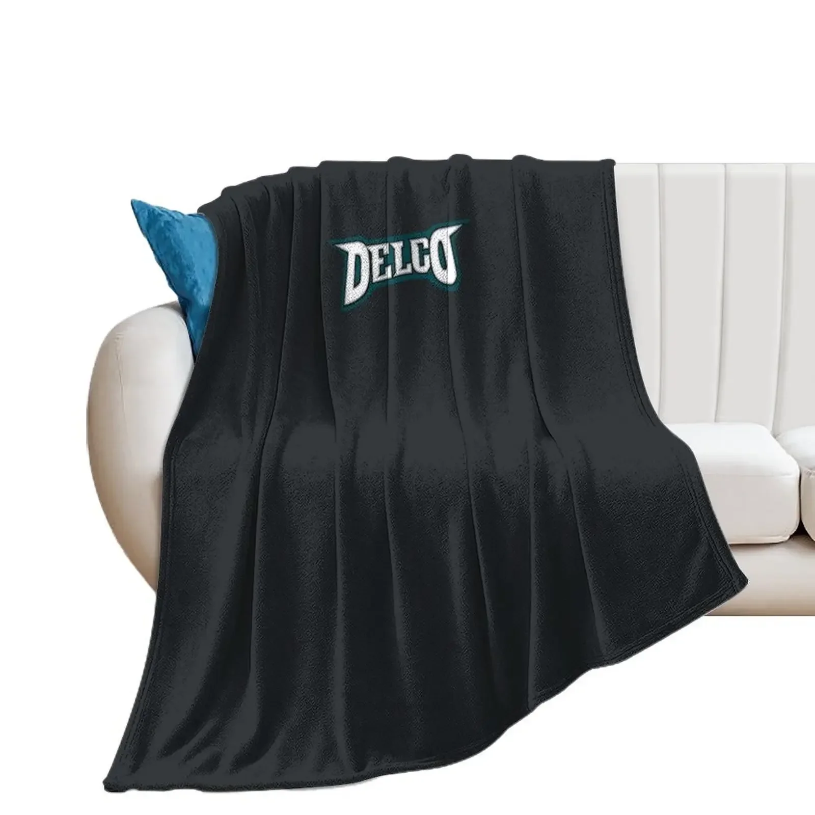 

Delco Eagles Logo Classic T-Shirt Throw Blanket Camping Soft Beds Summer Beddings Blankets