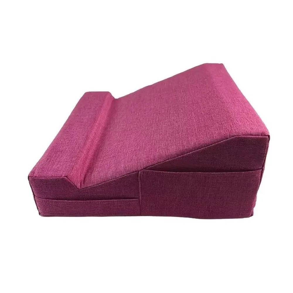 

Portable Double-Handed Computer Stand Soft with Pillow Core Flat Support Tablet Stand Hand Rest Style Reading Cushion Bed Pillow