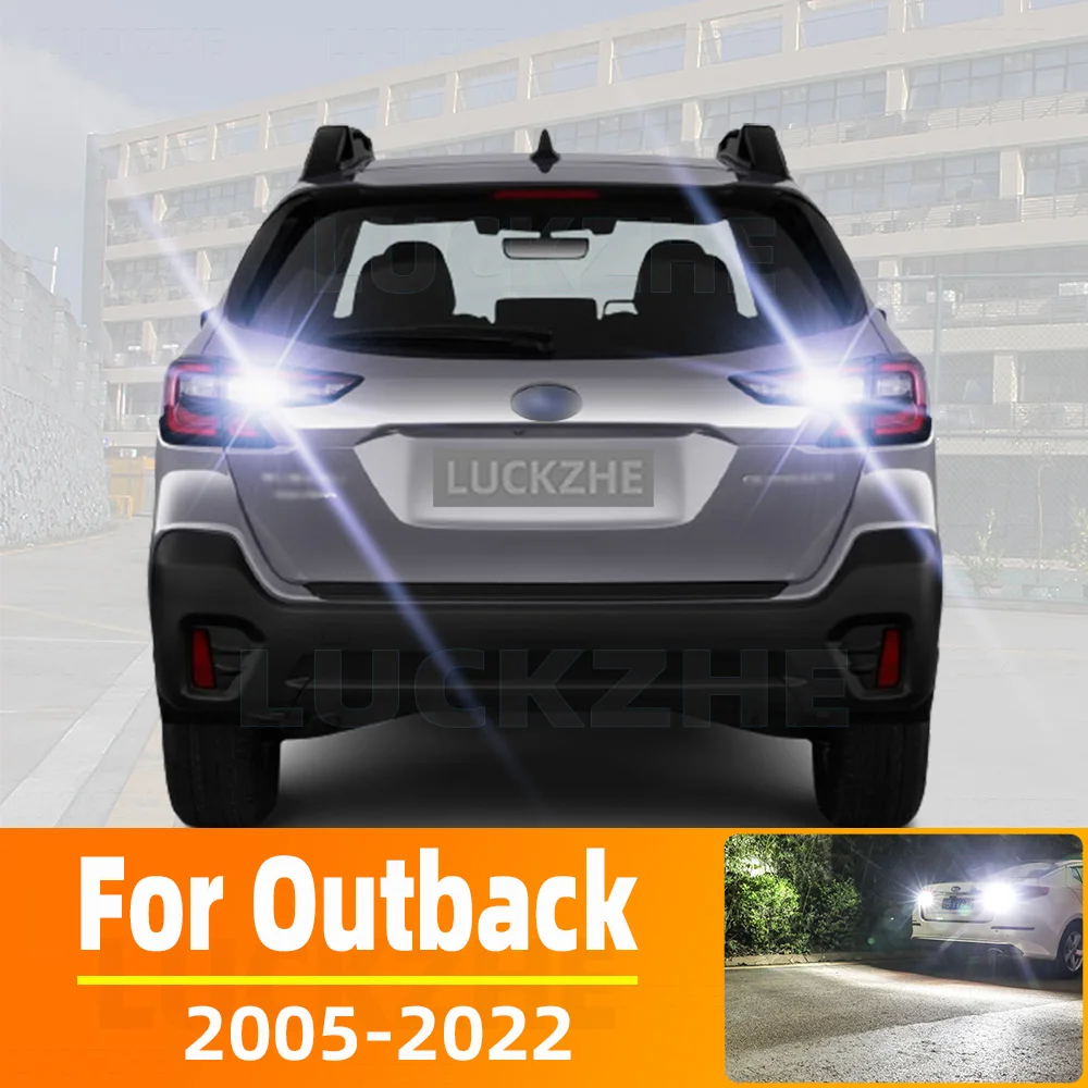 2Pcs For Subaru Outback Reverse Light 2005-2015 2016 2017 2018 2019 2020 2021 2022 LED Backup Back Up Lamp Bulb Canbus No Error