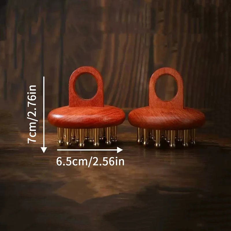 رئيس خطوط الطول تدليك مشط النحاس خشب الصندل خطوط الطول غرامة الأسنان مشط الإبرة غواشا تدليك فروة الرأس فرشاة الاسترخاء مدلك الجسم