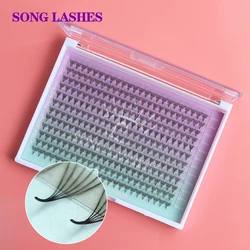 SONG LASHES-Base puntiaguda Fasn prefabricada, 3D, 4D, 5D, 6D, 7D, 8D, extensión de pestañas, 0,7, 0,1 de espesor, ventiladores de volumen prefabricados