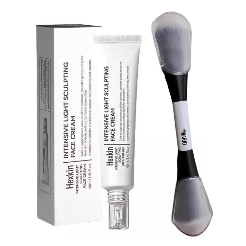 40 مللي فرشاة هيكسكين وF4 المكثفة مجموعة مكياج الوجه قاعدة التحكم في الزيت خافي عيوب المكياج كونتور بقعة الهالات السوداء تصحيح الجلد