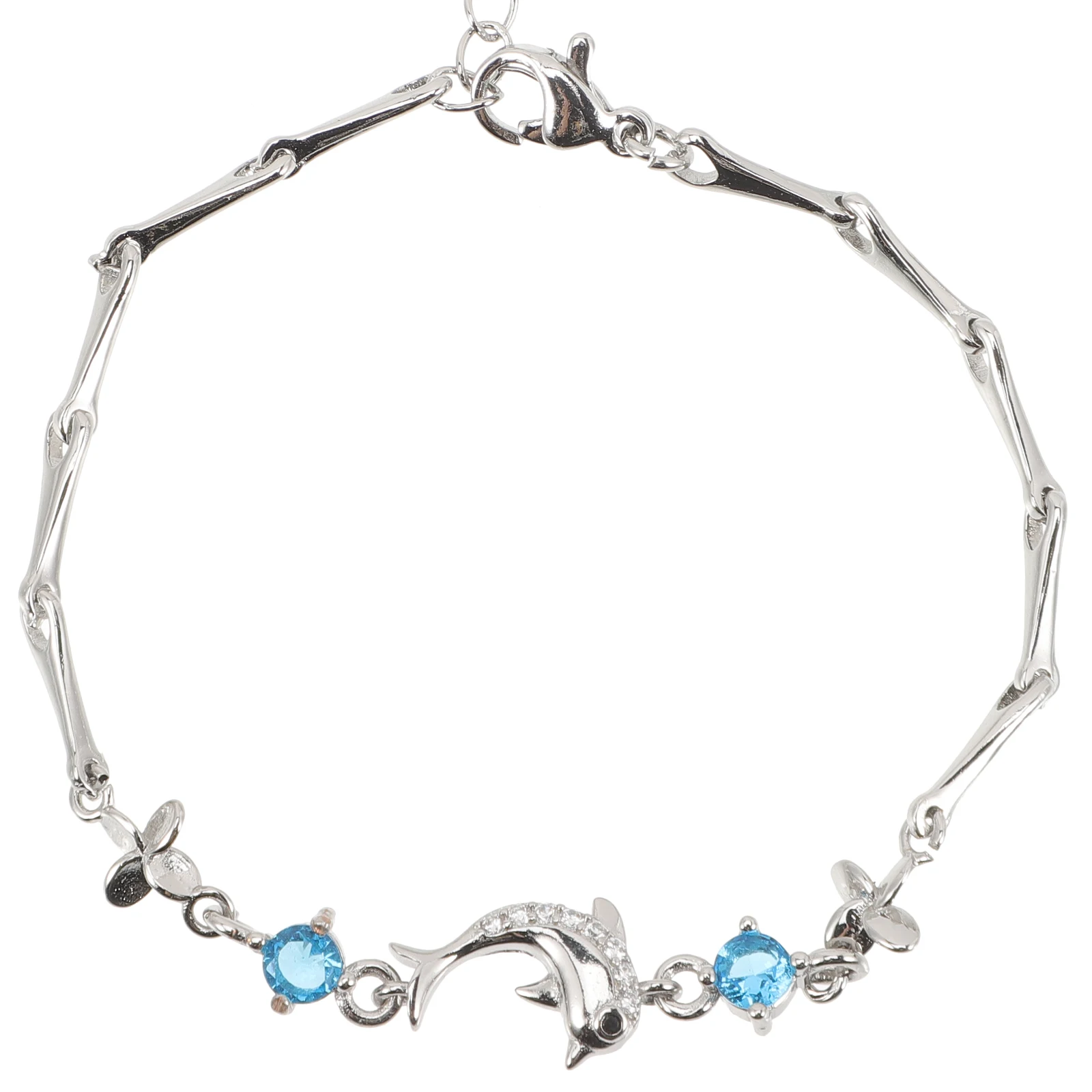 

Enchanting Dolphin Link Bracelet Chain Anklet Women Jewelry Graduation Wedding Party Christmas Mother's Day Gift