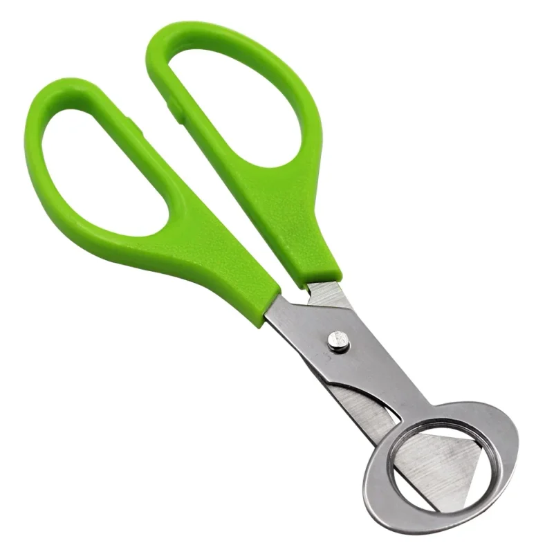 

Stainless Steel Quail Egg Cutter Scissors Pigeon Bird Quail Egg Cutter Opener Cracker Kitchen Clipper Tool
