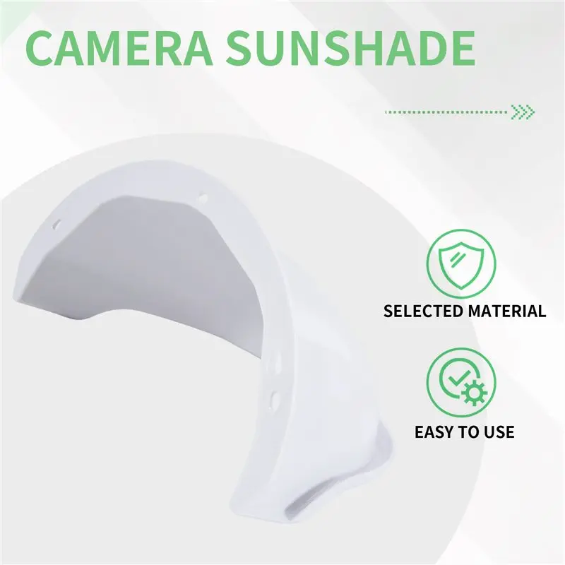 YSS-Camera Protection Security Camera Rain Cover Camera Rain Cover Camera Sun Hood Security 2Piece