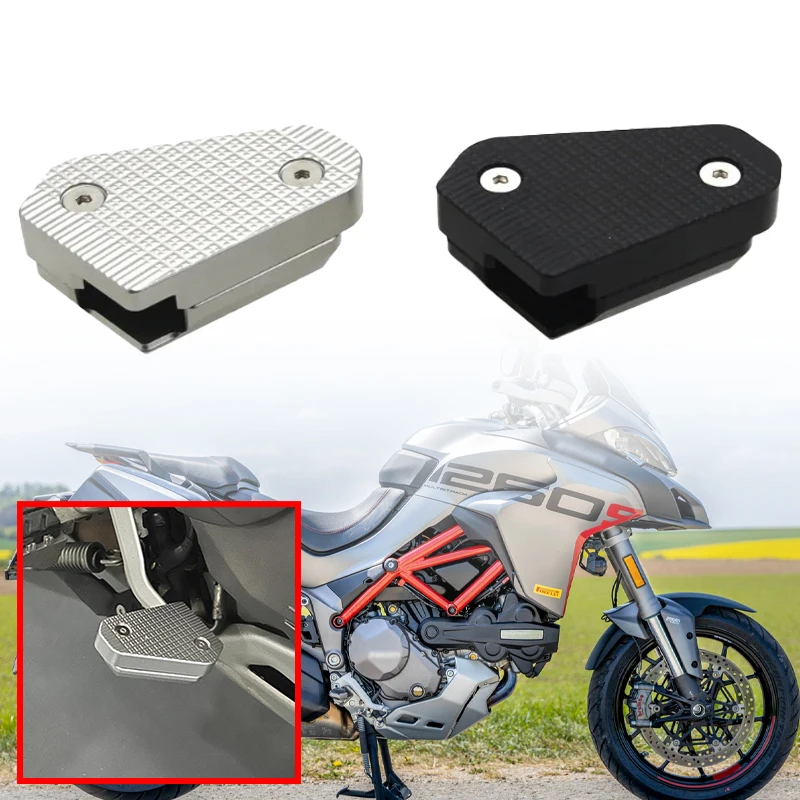 

For Ducati Multistrada MTS 950 1200 1260 V2 Motorcycle Rear Brake Lever Enlargement Foot Pad Footrest Extension Enlarger Plate